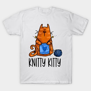 Knitty Kitty T-Shirt